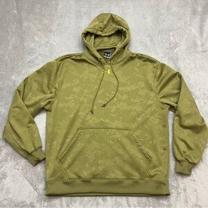 Under Armour Hoodie Men's XL Digital Camo Green Pullover Storm Fleece Sweatshirt